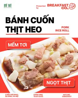Hình ảnh Bánh cuốn thịt lợn