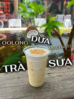 Hình ảnh Olong dừa macchiato