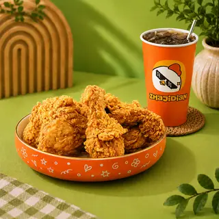 Hình ảnh Combo 2 Gà Rán + 1 Nước
