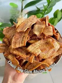 Hình ảnh Chuối Sấy Giòn ngào đường