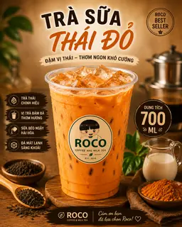 Hình ảnh Trà Sữa Thái Đỏ