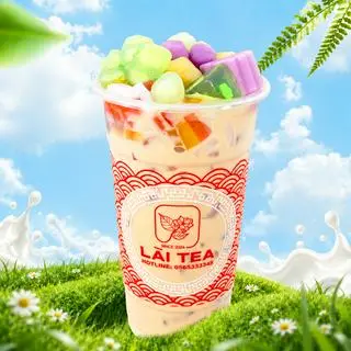 Hình ảnh Trà Sữa Truyền Thống Full Topping (L - 700ml)