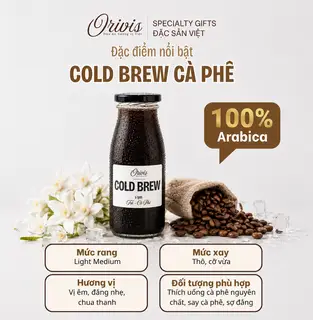Hình ảnh Cold Brew Arabica Cam vàng - 250ml