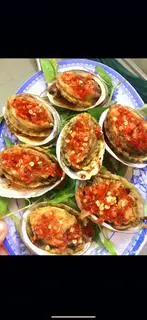 Hình ảnh bào ngư nướng satế 