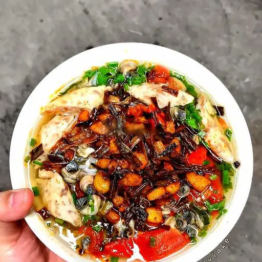 Hình ảnh Bún ốc nhỏ đậu