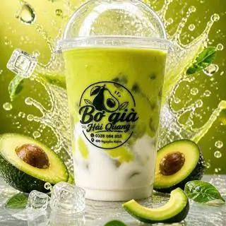 Hình ảnh bơ già dừa non size 1 lít
