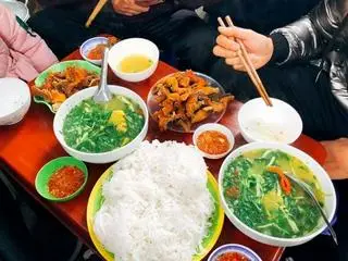 Hình ảnh Bún cá chấm thường