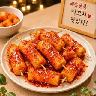 Hình ảnh Bánh gạo sốt cay