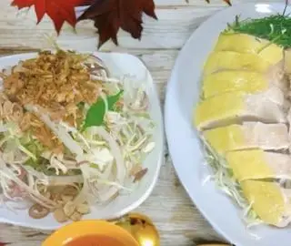 Hình ảnh Cơm gà chặt - ức gà