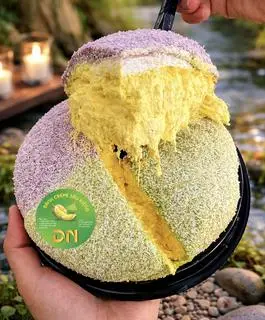 Hình ảnh FULL SẦU PHÚ SĨ 14cm - LÁ DỨA mix KHOAI MÔN