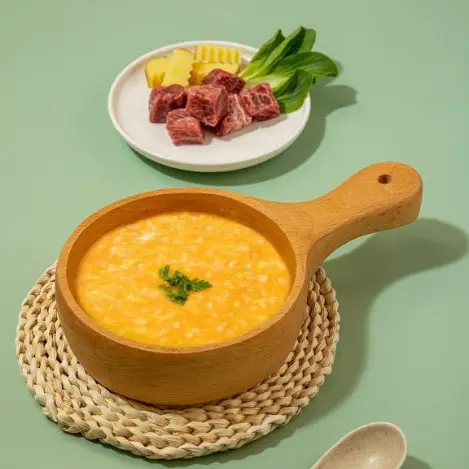 Hình ảnh Cháo Lạnh Thịt Bò Rau Củ