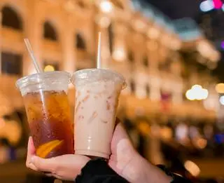 Hình ảnh Trà Sữa Đào