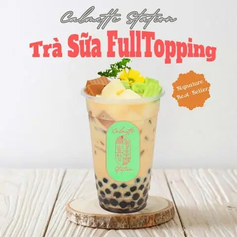 Hình ảnh Trà Sữa Full Topping
