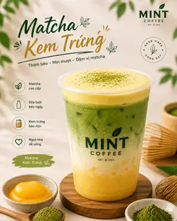Hình ảnh Matcha kem trứng