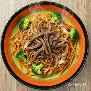 Hình ảnh Mì xào gà bò
