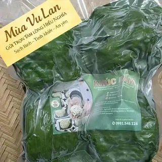 Hình ảnh Qùa Tặng Người Lớn Tuổi, Tặng Sếp – Combo 6 Bánh Khúc Nhân Nấm Tiêu Đen - Cấp Đông, Hút Chân Không - Gọn - Lành - Sạch