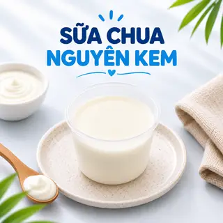 Hình ảnh SỮA CHUA NGUYÊN KEM - BÉ BỰ