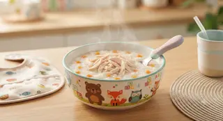 Hình ảnh Cháo gà xé