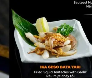 Hình ảnh Râu mực cháy tỏi