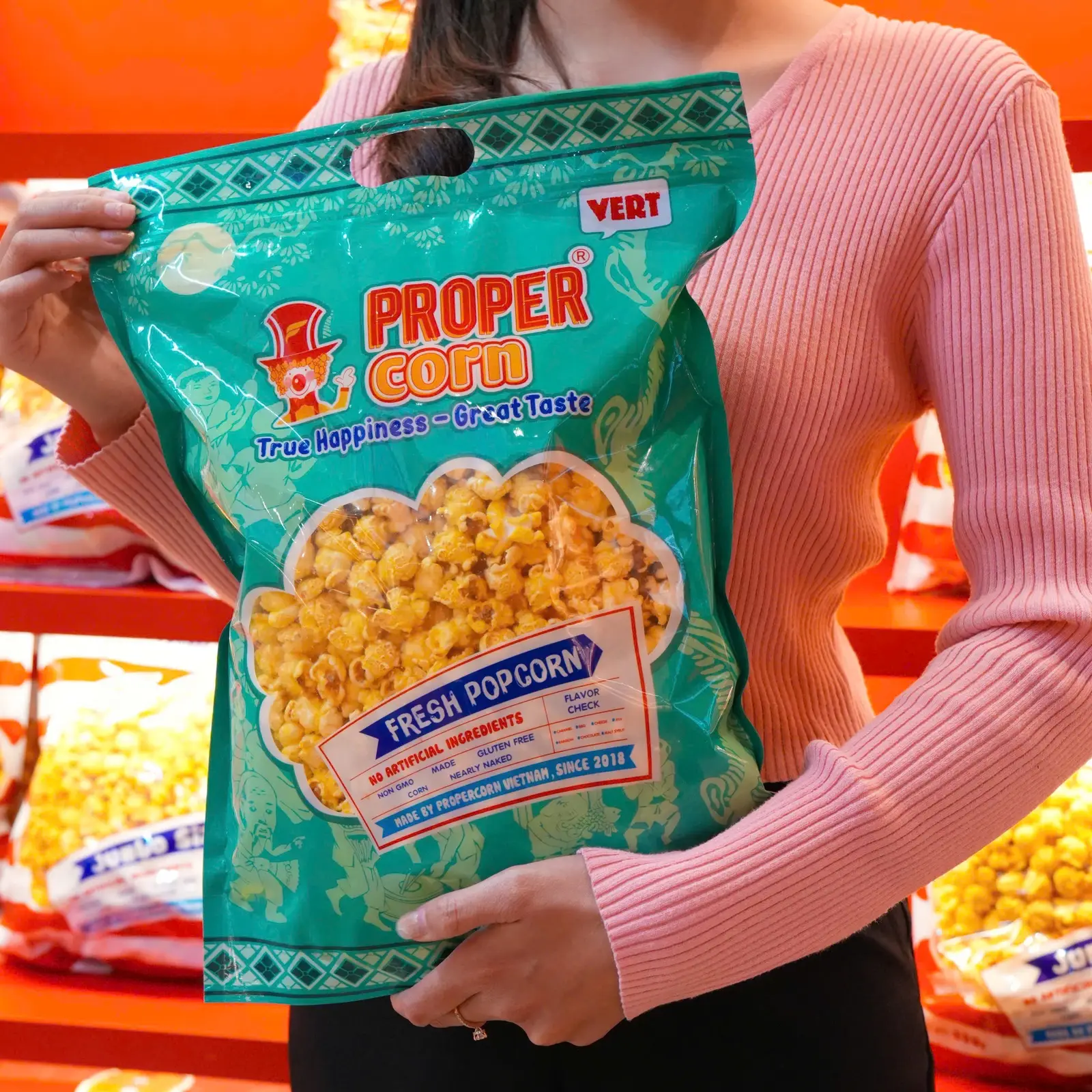 Hình ảnh Bỏng tươi size Vert