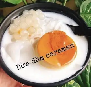 Hình ảnh Dừa dầm caramel
