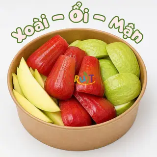 Hình ảnh Hộp xoài ổi mận - 500gr