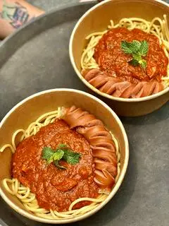 Hình ảnh Mì Ý Sốt Bò Bằm.