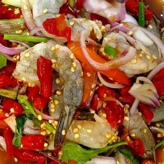 Hình ảnh Tôm sống trộn pattaya