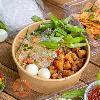Hình ảnh Bánh tráng trộn hành phi