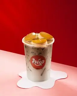 Hình ảnh Cà Phê Sữa Tươi SIÊU Bánh Flan - Ly 1 Lít