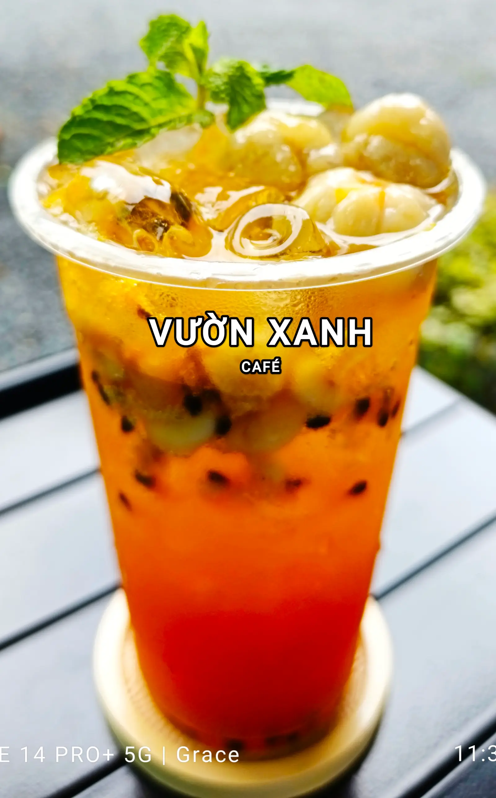 Hình ảnh Trà măng cụt chanh dây
