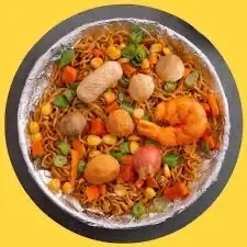 Hình ảnh Combo 1 mỳ thập cẩm - 1 trà hoa quả nhiệt đới