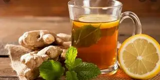 Hình ảnh Trà cam gừng mật ong