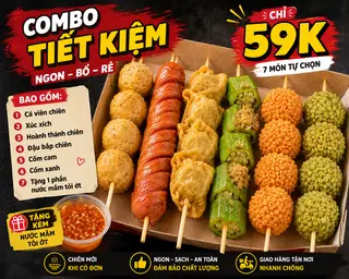 Hình ảnh Combo tiết kiệm - 7 món