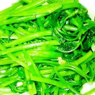 Hình ảnh Rau muống xào chao chay