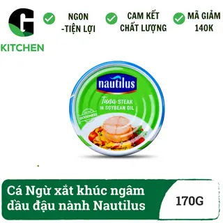 Hình ảnh Cá Ngừ XK ND đậu nành Nautilus 170g