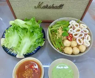 Hình ảnh Mì trộn mực tươi