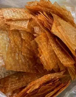Hình ảnh Bánh tráng xè-ki muối tỏi