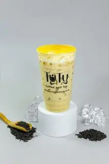 Hình ảnh trà sữa kem trứng nướng M 