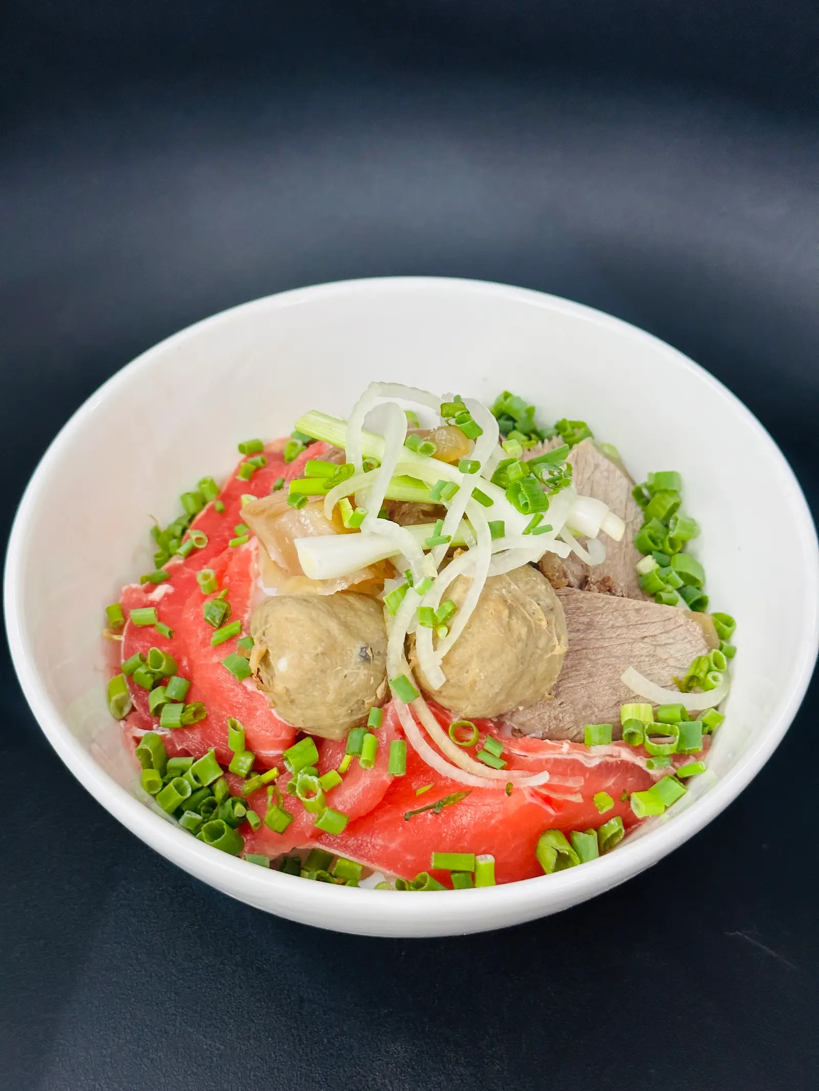 Hình ảnh phở tái - nạm - gầu - gân - viên