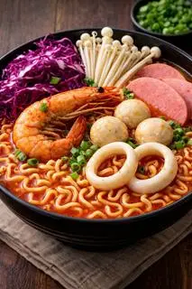 Hình ảnh Mì cay hải sản
