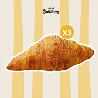 Hình ảnh Combo 3 bánh croissant truyền thống