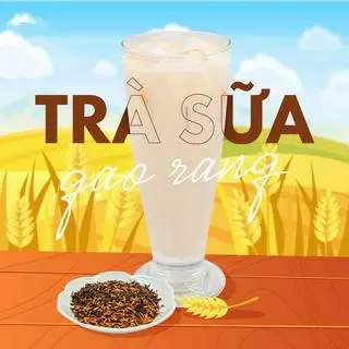 Hình ảnh Trà Sữa Gạo Rang