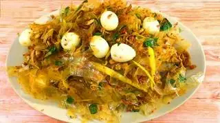 Hình ảnh bánh tráng trộn tỏi  phần đặc biệt 