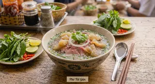 Hình ảnh Phở Tái - Gân