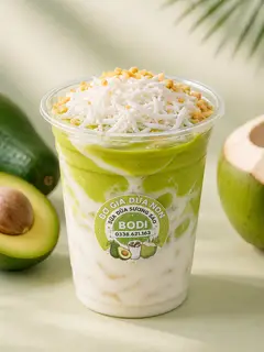 Hình ảnh Bơ già dừa non