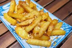 Hình ảnh Khoai tây chiên bơ tỏi