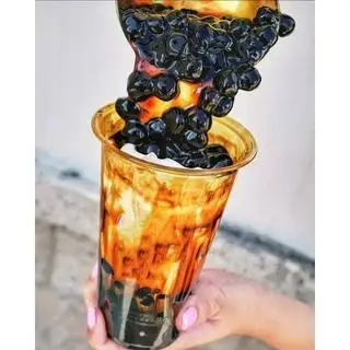 Hình ảnh trà sữa trân châu đường đen