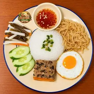 Hình ảnh Cơm Tấm Bì + Chả + Trứng