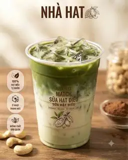 Hình ảnh Matcha sữa hạt